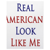 Real Americans Look Like Me letterhead