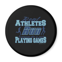 Real athletes Run magnets