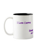 Real Biker Chick Mug in white with black inside. Sayings with logo "I love Curves and Straight-aways are Boring" REAL BIKER CHICK Mug