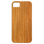 Real Burmese Padauk Veneer Woodgrain iPhone 5 Cover