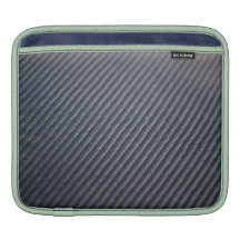 Real Carbon Fiber Photo Texture iPad Sleeve