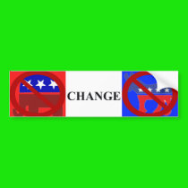 Real change No Dem No Rep.