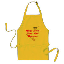 Real Cooks Don't Use Recipes aprons by clarachandler Real Cooks Don't Use Recipes aprons