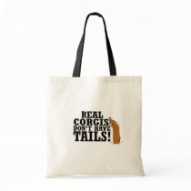 Real Corgis Don't Have Tails bags by MenagerieMayhem Real Corgis Don't Have Tails bags