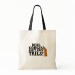 Real Corgis Don't Have Tails Canvas Bags