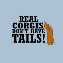 Real Corgis Don't Have Tails Child's t-shirts by MenagerieMayhem Real Corgis Don't Have Tails Child's t-shirts