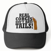 Real Corgis Don't Have Tails hats