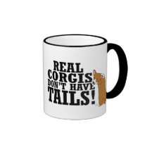 Real Corgis Don't Have Tails Mug