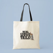 Real Corgis Have Tails bags by MenagerieMayhem Real Corgis Have Tails bags
