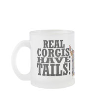 Real Corgis Have Tails mugs