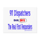 Real Dispatcher 911 Postcard