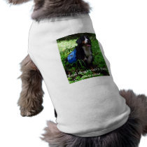Real dogs carry their own gear doggie shirt