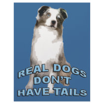 Real Dogs Don't Have Tails Personalized Letterhead