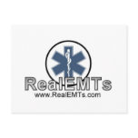 Real EMT Card Post Cards