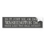 Real Enemy D.C.? Bumper Sticker