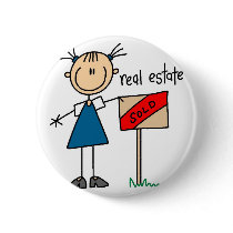 Real Estate Agent Button