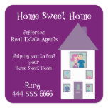 Real Estate Agent Home Sweet Home Stickers