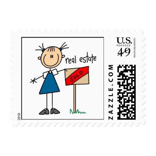 Real Estate Agent Stamp Zazzle
