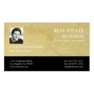 Real Estate Agent Tuscan Sun Business Cards