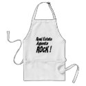 Real Estate Agents Rock! Apron