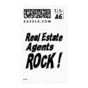 Real Estate Agents Rock ! postage