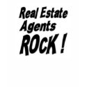 Real Estate Agents Rock! T-shirt