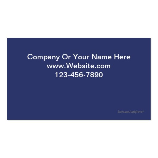 Real Estate Appraiser Business Card Template (back side)
