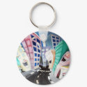real estate artwork keychains