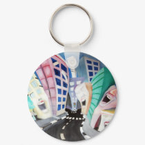 real estate artwork keychains by leapyearfish real estate artwork keychains