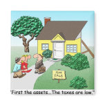 Real Estate Assets Refrigerator Magnets