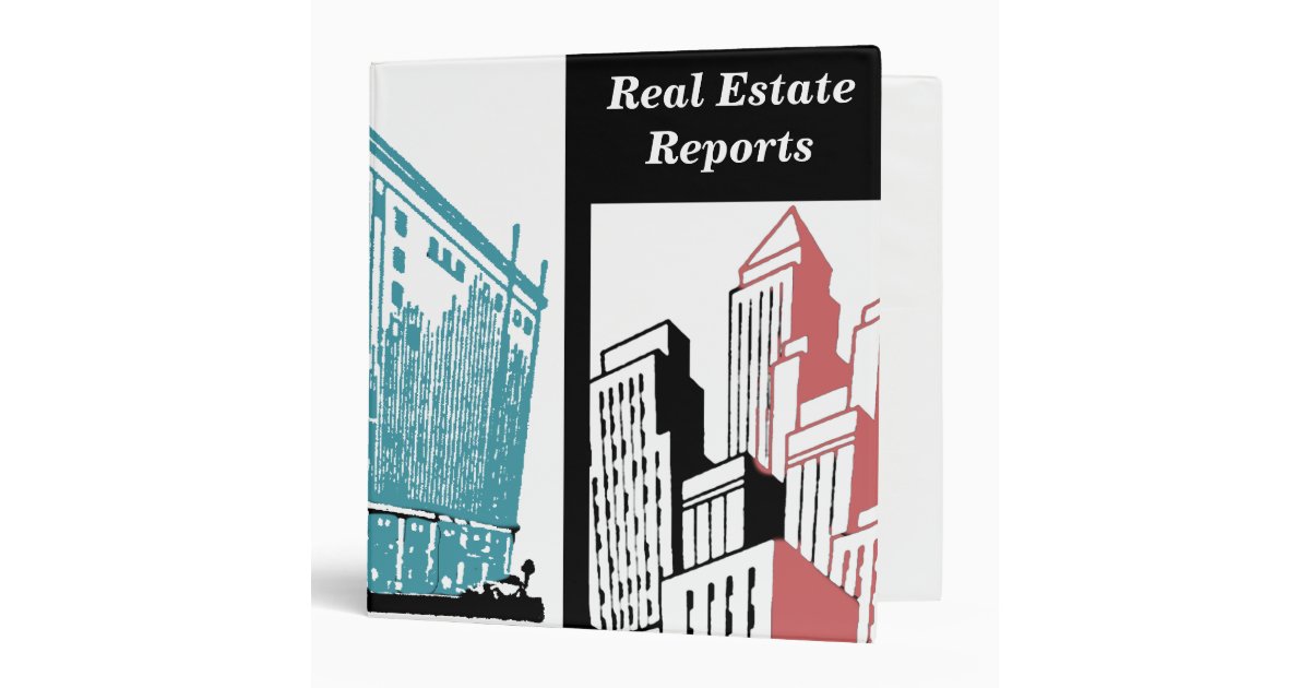 Real Estate Binder Zazzle
