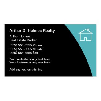 Real Estate Broker Business Cards