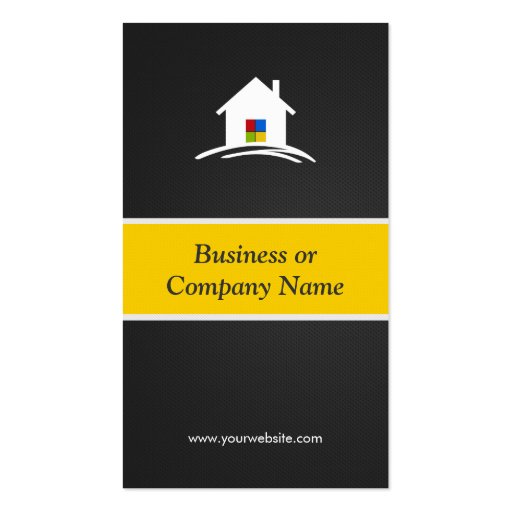 Real Estate Broker - Premium Creative Innovative Business Card Templates (back side)