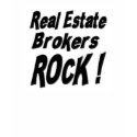 Real Estate Brokers Rock! T-shirt by TShirtDotCom Real Estate Brokers Rock! T-shirt