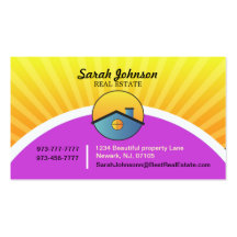 Real Estate Business Cards Template