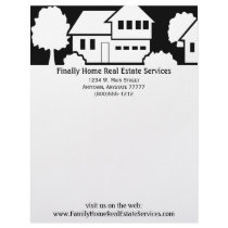 Real Estate Business Letterhead by malibuitalian Real Estate Business Letterhead
