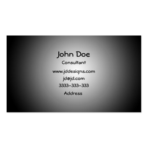 Real estate  businesscards business card template (back side)