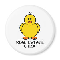 Real Estate Chick magnets
