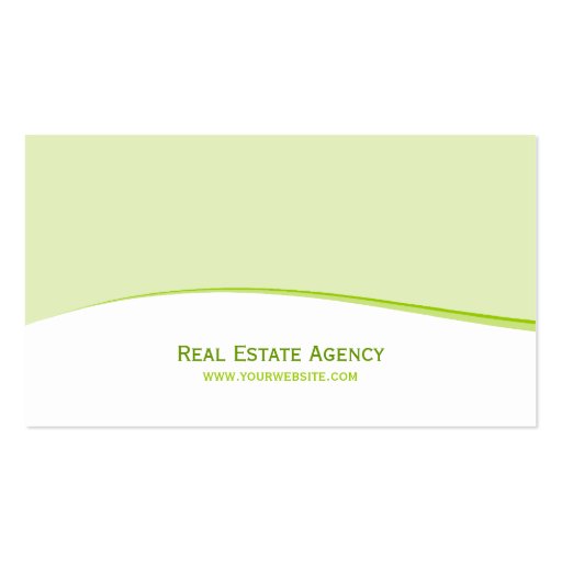 Real Estate / Constructions business card (back side)