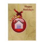 real estate Holiday Cards postcards