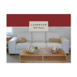 Real Estate Home Staging Postcard Sofa