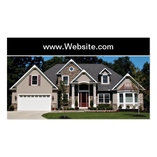 Real Estate House Buying Business Card