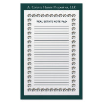 Real Estate Note Pad- Design 4 stationery