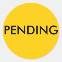 Real Estate Pending Sticker