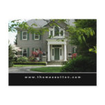 Real Estate Postcards Green Formal House