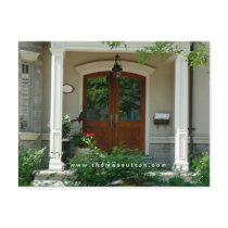 Real Estate Postcards Home Entrance House