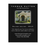 Real Estate Postcards Luxury Home Yellow