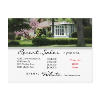 Real Estate Agent on Real Estate Postcards Recent Sales Yellow House By Josunshine