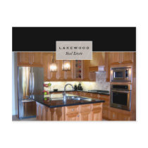 Real Estate / Realtor Kitchen Postcard by BestCards Real Estate / Realtor Kitchen Postcard