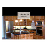 Real Estate / Realtor Kitchen Postcard